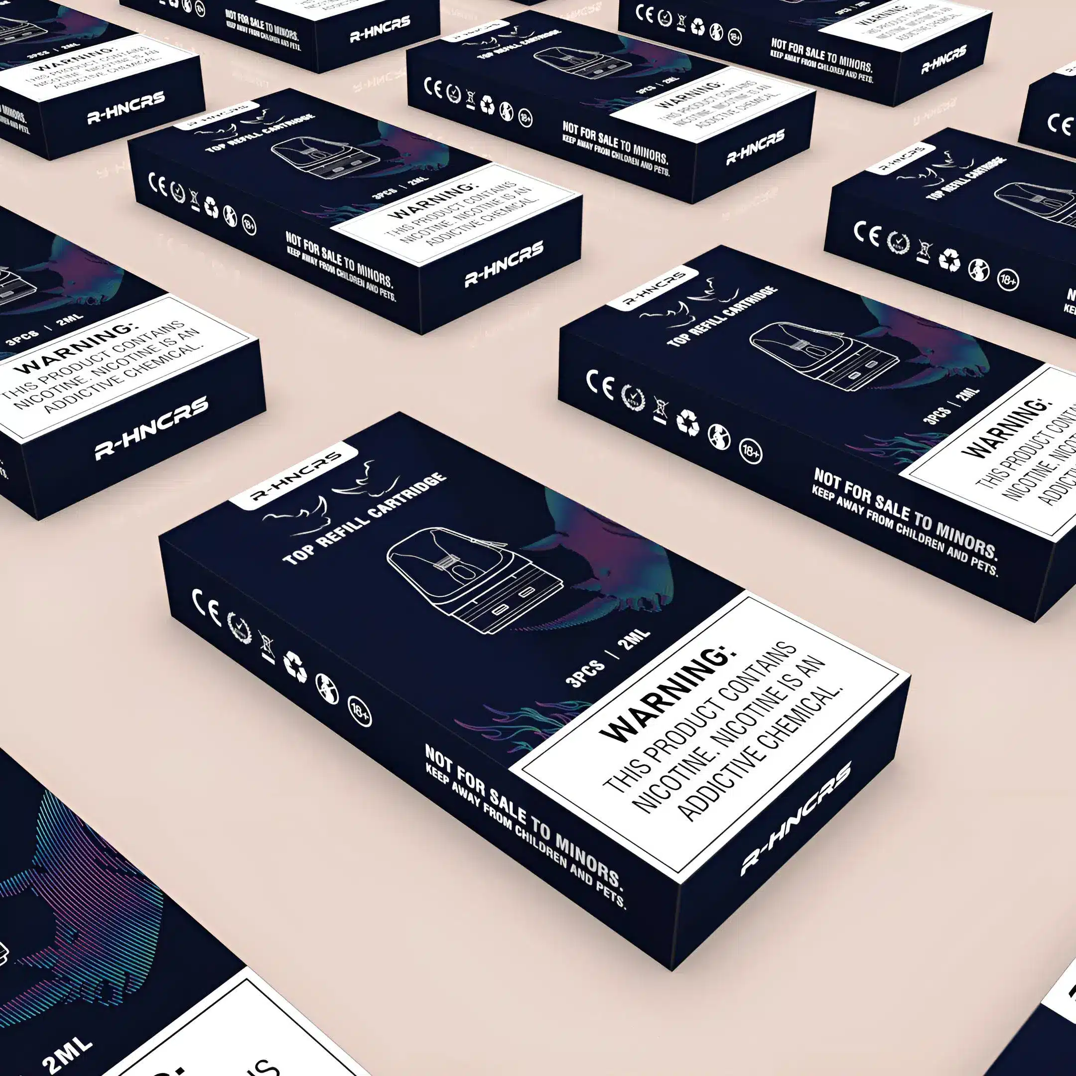 REFILLABLE 空彈｜R-HNCRS犀牛｜適配小蠻牛與OXXVA XLIM全系列 - 電子煙潮流商城